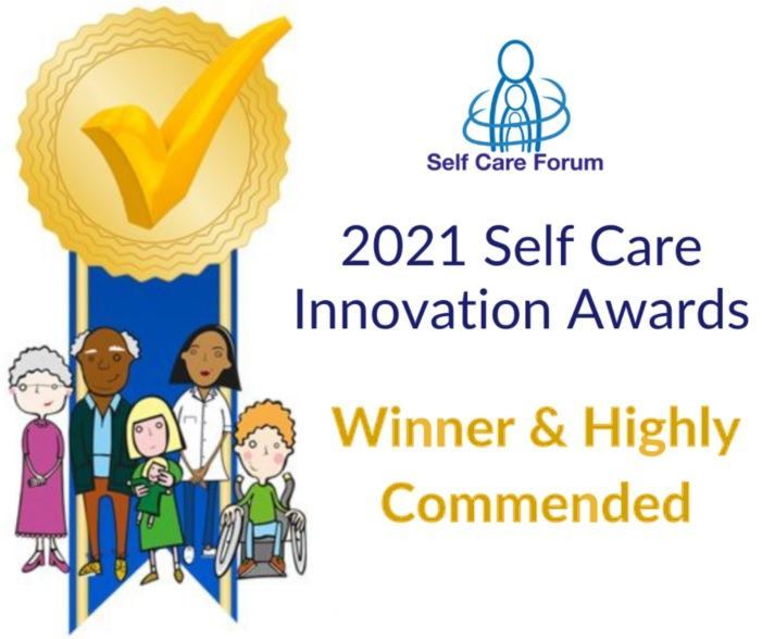Escape Pain hold the Self Care Forum - Innovation Award