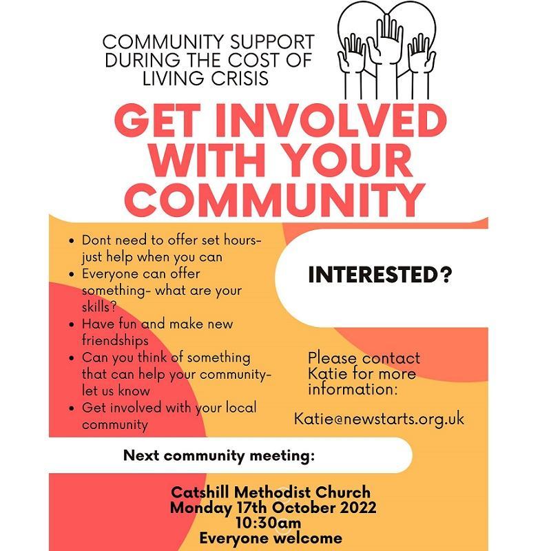 Get involved with your community