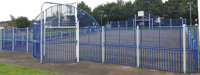 Basketball pitch at King Georges Play Area
